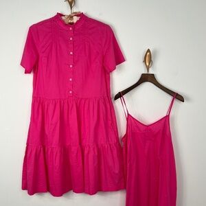 Tommy Hilfiger, Size:S, Pink, Babydoll Short-sleeve, Dress, NWOT